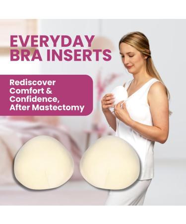 Light Touch Breast Shape Set - Cotton Prostheses for Mastectomy - XL Inserts for Mastectomy Bras | International Shipping Available - Buy Online on GoSupps.com