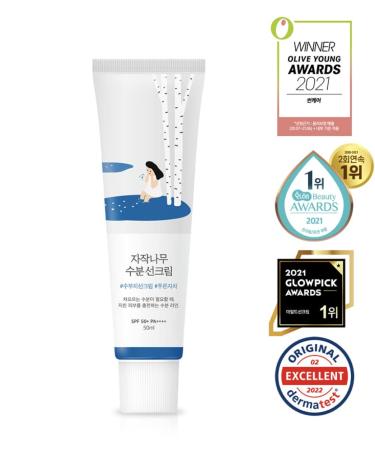 ROUND LAB Birch Juice Sunscreen SPF50+ PA++++ & Cleanser 20ml Set - Buy Online on GoSupps.com