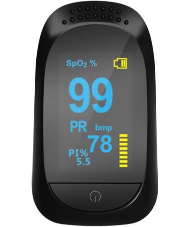 Fingeled-tippo2 Counter: Pulse Frequency & SpO2 Monitor - Easy Home Oxygen Saturation Check - Buy Online on GoSupps.com
