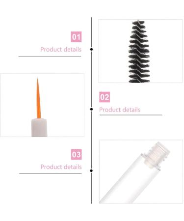 Beatifufu 1 Set Empty Mascara Tubes Eyeliner Bottles Refillable Eyelash Tubes Eyelash Cream Containers Funnel Inserts Oil - Buy Online on GoSupps.com