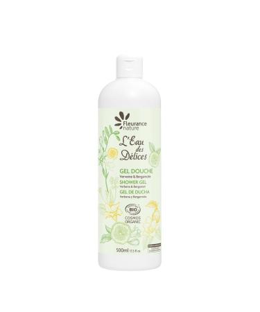 Fleurance Nature Fleurance Nature - Organic Verbena and Bergamot Shower Gel - 500 ml - Organic Body Care - 23134