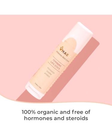 Vmagic Feminine Lips Stick 15ml - Organic Vulva Balm for Dryness, Itching, Burning - Hormone-Free - Buy Online on GoSupps.com