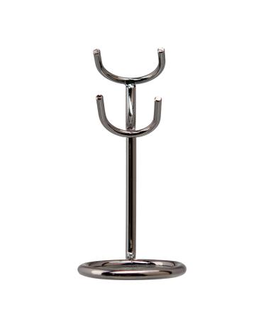 Generic and Brush Stand Men's Shaving Brush Hanger Organizer Safety Holder Dark Silver