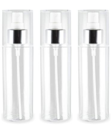 x spray bottle (empty) with atomizer - clear - refillable (150ml - 532655)