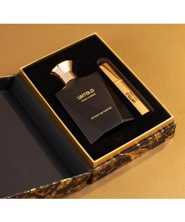 Untold Pour Homme Extrait De Parfum 3.4 Oz Cologne For Men eau de parfum Long Lasting Cologne 10-12 Hours (Made In USA) - Buy Online on GoSupps.com