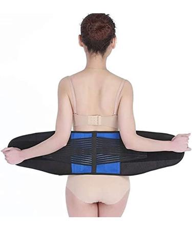 Wgust back support belt self -heated for men and women breathable waist lumbar support lower back support with sciatica herniated disc scoliosis pain relief (size: SMA
