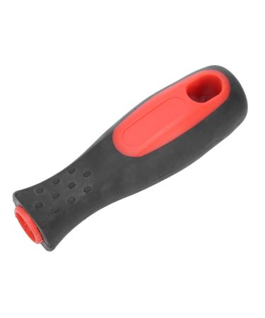 Steel rasp handle high density plastic file handle with simple design for horseshoe file