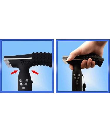 Elderly Crutches -Cane Seniors Smart Crutches 5 Colors Multi-Function Retractable Walking Stick Adjustment Range 71.5cm-89.5cm Surprise Gift - Buy Online on GoSupps.com