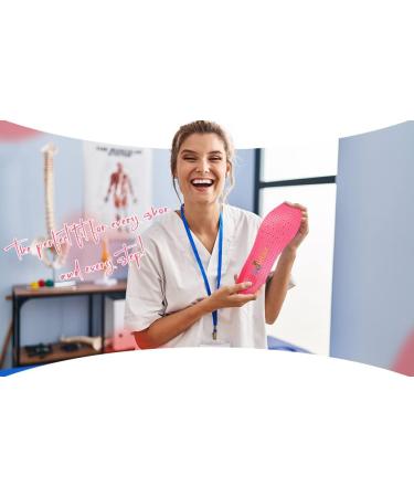 Softior Heavy-Duty Arch Support PU Insoles for Women's Sport & Work Shoes - Sizes 5-10.5 - Buy Online on GoSupps.com