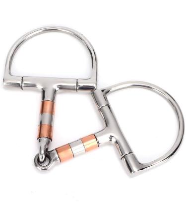 Snaffle Bit Stainless Steel Bit Snaffle Horse Tool All Purpose Ring Snaffle Bit Mouth with Copper Amp SS Rollers - Buy Online on GoSupps.com