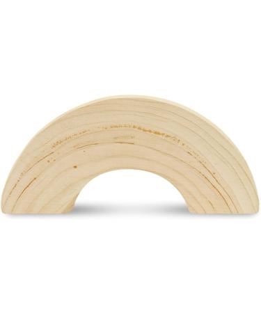 HSP Cypress Round Wooden Pillow for Neck and Back Pain Relief | Medium Size for Tension and Headache | Pack of 1 - Buy Online on GoSupps.com