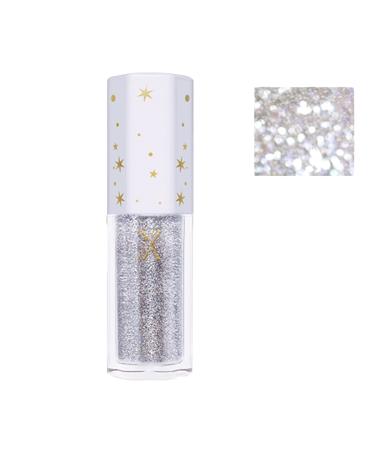 Liquid Glitter Eyeshadow Everfavor X Voilet Fairy | Easy to Apply Quick Drying Long Lasting Lightweight K-Drama Makeup Twinkle Eye Shadow 0.15 oz