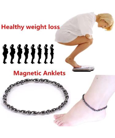 Buy Magnetic Anklet for Women - Relieve Joint Pain & Promote Sleep 2 Pack 9.45 Inch - International Shipping Available! - Buy Online on GoSupps.com