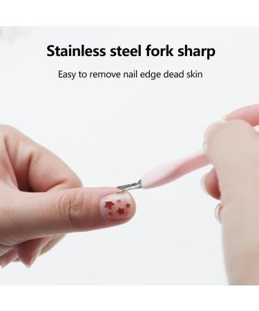6-Piece Nail Skin Knife Set | Stainless Steel Cuticle Trimmer & Remover - Ideal Nail Tool for Women & Girls - Buy Online on GoSupps.com
