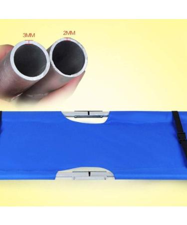 Folding Compact Stretcher Portable Stretcher with Wheels for Emergency Rescue Hospital Clinic Home Sports Venues - Buy Online on GoSupps.com