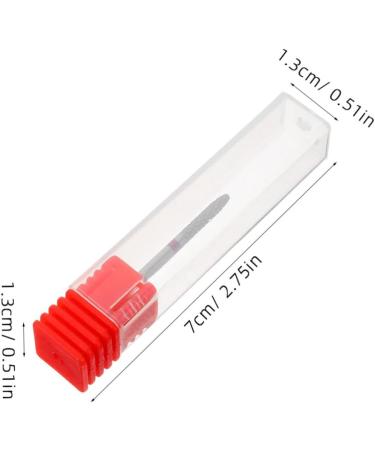 Gogogmee Nail Polisher Drill Bit for Acrylic Nails Nail Bits for Nail Drill Acrylic Nail Drill Bits Manicure Art Drill Bits Manicure Accessories Nail Art Tools Nail Art Polishing Tools 7.00X1.30X1.30CM Red - Buy Online on GoSupps.com