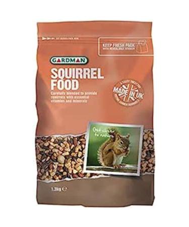 Gardman Ernest Charles Essential Squirrel Food - 1.3kg