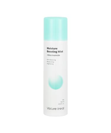 Vacure:treat Facial Spray with Niacinamide, Moisturize Boosting Mist for Brightening Skin, Restores Elasticity, Anti Aging, All Skin Types, Safe Formula, Non-Comedogenic, 4 Fl. Oz (120ml), 1 Count