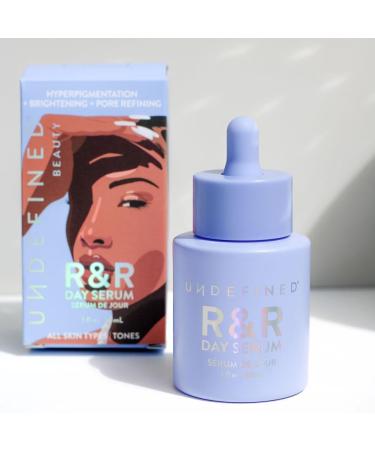 Undefined Beauty R&R Day Serum - Brightening Vitamin C Serum with Kojic Acid Niacinamide & Alpha Arbutin for Radiant Skin - Buy Online on GoSupps.com