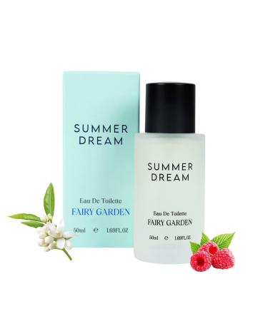 MI'NISO Eau de Toilette Perfume with Long Lasting Fragrance for Women Fairy Garden Series Summer Dream 50ml (1.69 Fl Oz)