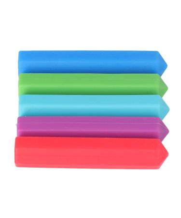 Buy 5pcs Baby Teething Ring | Safe & Healthy Silicone Teething Toys for Infants - Best Baby Care Solutions - Buy Online on GoSupps.com