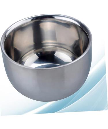 Buy Housoutil Stainless Steel Shaving Bowl | Shave Bowl with Lids for Shaving Cream & Soap | Perfect Mixing Bowl for Rich Lather - Buy Online on GoSupps.com