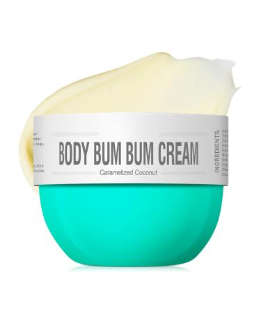 Bum Cream 80ml Coconut Infused Butt Bum Cream to Firm Smooth and Tighten Skin Moisturizing Body Cream