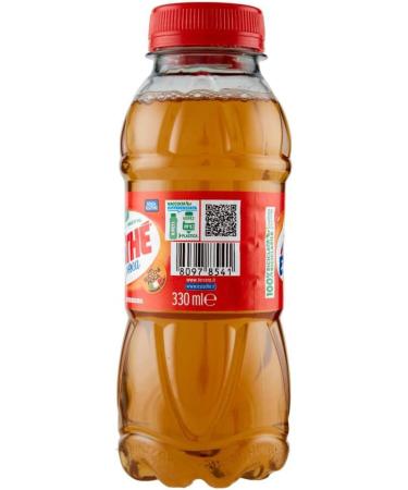  Italian Gourmet E.R. Ferrero ESTATHE Pack of 12 disposable PET bottles for iced tea Peach design 330 ml - Buy Online on GoSupps.com