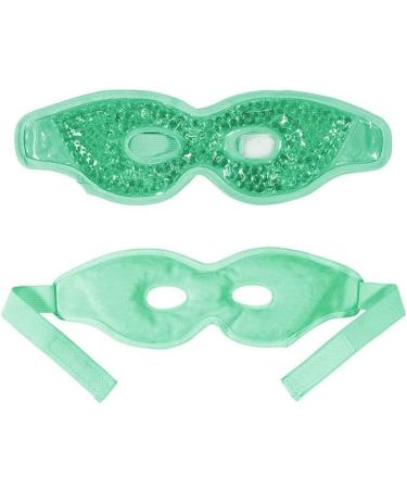 Cooling Eye Mask Set - Reusable Gel Bead Face Masks for Migraine Relief Dark Circles & Swollen Eyes | International Shipping Available - Buy Online on GoSupps.com