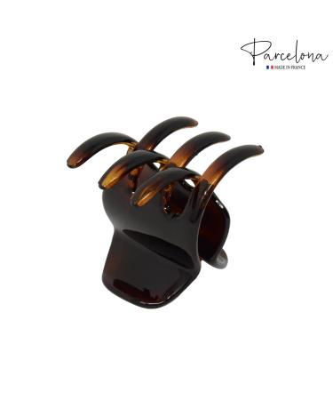 Parcelona French Classic Large Pony 2 Shell Celluloid Hair Claw Clips - Non Slip, Durable Styling Accessory for Women - Made in France - Buy Online on GoSupps.com