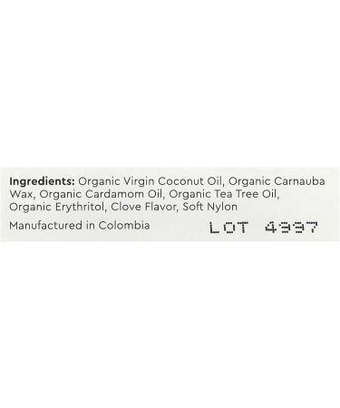 RADIUS Organic Dental Floss - Clove Cardamom Flavor 50m | Eco-Friendly & Biodegradable - Buy Online on GoSupps.com