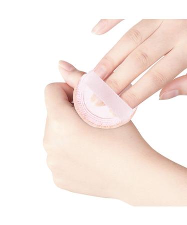 5x Orange Powder Puff Applicator Sponge Set - Face & Loose Powder Makeup Cushion Puffs - Buy Online on GoSupps.com