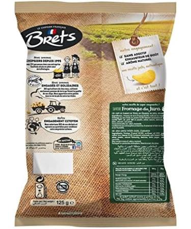 BRET'S - Jura Cheese Chips 125G - Pack of 3 - Buy Online on GoSupps.com