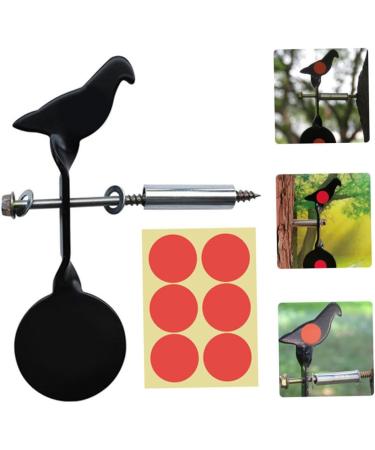 Resetting Target Metal Target Bird Design Practice Board Indoor Outdoor Target Toy - Buy Online on GoSupps.com