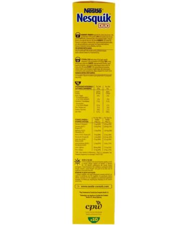  Italian Gourmet E.R. Nesquik Cereals Duo Cereal Chocolate Balls and White Chocolate Balls 325g + Italian Gourmet Polpa 400g - Buy Online on GoSupps.com