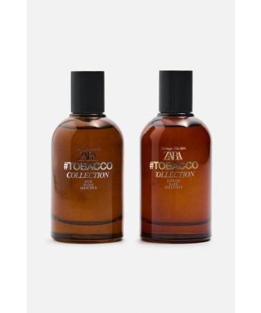 Zara Men s TOBACCO COLLECTION Rich/Warm/Addictive/Intense/Dark/Exclusive 2X Eau De Toilette 3.4 fl.oz. each - Buy Online on GoSupps.com