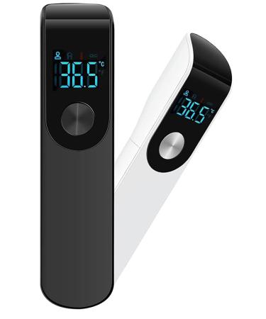 EzMedrx - 2Pack Forehead Thermometer 3 in 1 Digital LCD Display Non-Contact Fever Alarm Accurate and Fast Reading with Memory Function
