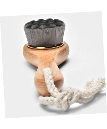 minkissy Facial Scrubber Facial Cleaning Brush Face Scrubber Face Brush Face Cleaner Brush Cleanser Brush Cleansing Brush Face Cleaning Brush Facial Brush Bamboo Long Handle Cleasing Milk - Buy Online on GoSupps.com