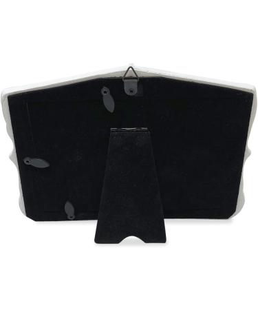 Isaac Jacobs 4x6 Resin Baby Picture Frame - Tabletop Desk Display (White with Blue) - Buy Online on GoSupps.com