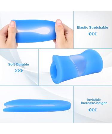 Heel Pillow Doact PU Heel Cups for Plantar Fasciitis Relief | U-Shaped Heel Pads for Men & Women - Comfort for Heel Spur Pain - Buy Online on GoSupps.com