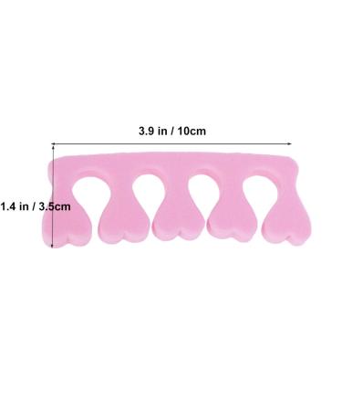 Beaupretty 40st Toe Separator Set - Hammer Toe & Nail Polish Spacer for Perfect Pedicures | International Shipping Available - Buy Online on GoSupps.com