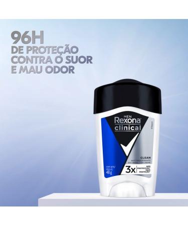 Rexona Clinical Antitranspirante en Crema para Caballero 48g - Desodorante Eficaz - Buy Online on GoSupps.com