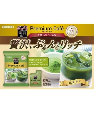 Orihiro Japanese Konjac Jelly Pouch Premium Cafe Matcha Latte Flavor 2 With MAIKO sticker Pio big bazar - Buy Online on GoSupps.com