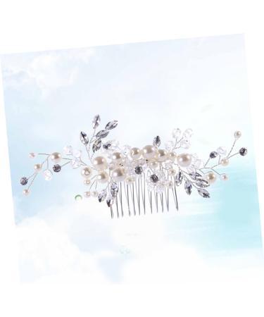 FRCOLOR 3 Pieces Hair Comb for the Bride Tiara Bridal Hair Comb Bridal Comb Crystal Headwear Accessories Banquet - Buy Online on GoSupps.com