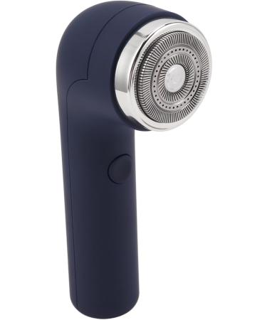 Mini Electric Beard Trimmer Wet Dry Dual Use Electric Mini Facial Hair Remover Automatic Grinding Blade Portable for Car Travel (Blue) - Buy Online on GoSupps.com