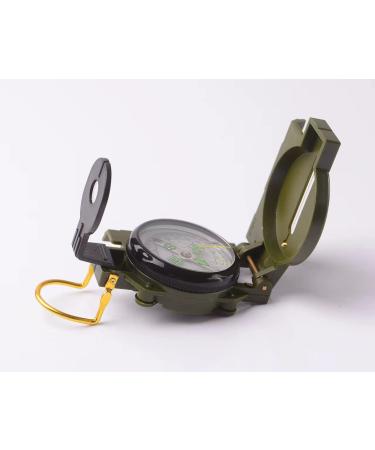 Fuvtory Orienteering Compass - Hiking Backpacking Compass - Advanced Scout Compass Camping Green