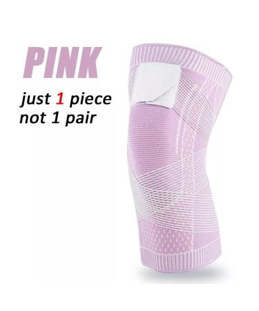 ANKOMINA Unisex Knee Compression Sleeve Adjustable Knee Brace for Pain Relief in Sports | Purple Large (154-178 lbs - Buy Online on GoSupps.com