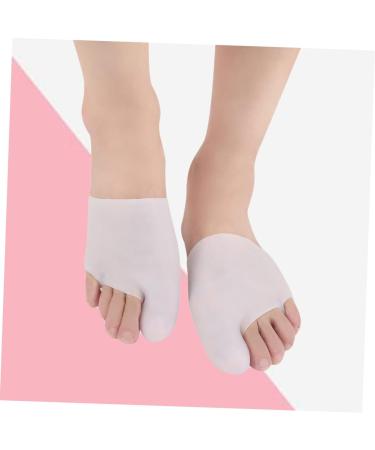 White Gel Toe Separator - 1 Pair Toe Spacer for Bunions - Thumb Head Gel Splitter - Bunions Toe Separator - Buy Online on GoSupps.com