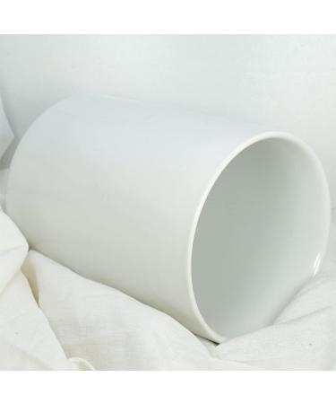 White Ceramic 1050mL 4 cup Food Storage Canister with Airtight Bamboo Lid and Silicone Seal Container for Counter - Great for Flour Coffee Sugar Treats for Dog Puppy Cat Kitten Rawhide Milkbone - Buy Online on GoSupps.com