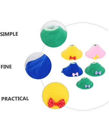 FOMIYES 15 pcs Bird Protection Cockatiel Anti Neckerchief- Collars Plucking Neckband Neckerchief Anti- Ring 12x9cmx3pcs Assorted Colorx3pcs - Buy Online on GoSupps.com
